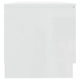 Vidaxl Tv Cabinet High Gloss White 80X35X36.5 Cm Engineered Wood - thumbnail 7