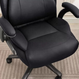 Xample La-Z-Boy Air Lumbar Manager's Office Chair With Flip Up Arms,air Ergonomic Support,comfortcore Plus Seat,adjustable Height & Tilt - thumbnail 3