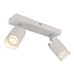 Luminosa Lighting Luminosa Korben Twin Ceiling Spotlight White Matt 2X Gu10 - thumbnail 1