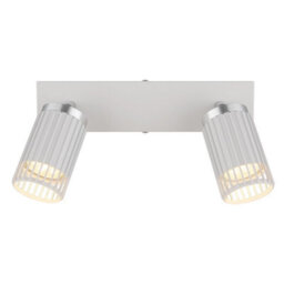 Luminosa Lighting Luminosa Korben Twin Ceiling Spotlight White Matt 2X Gu10 - thumbnail 4