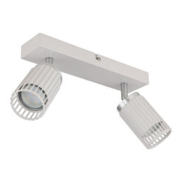 Luminosa Lighting Luminosa Korben Twin Ceiling Spotlight White Matt 2X Gu10 - thumbnail 2