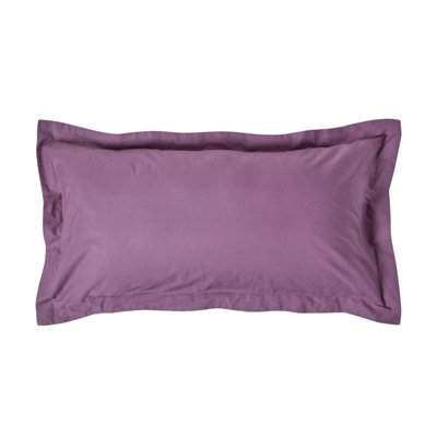 Homescapes Grape Egyptian Cotton Oxford Pillowcase 200 Tc, King Size - image 1