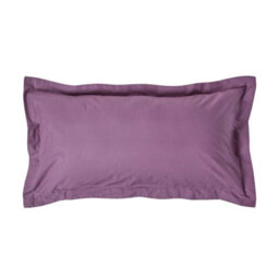 Homescapes Grape Egyptian Cotton Oxford Pillowcase 200 Tc, King Size - thumbnail 1