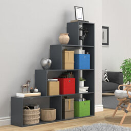 Vcm Wood Shelf Room Divider Books Dubila L - thumbnail 3