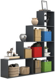 Vcm Wood Shelf Room Divider Books Dubila L - thumbnail 1