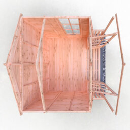 Shire Delmora 8X6 Summerhouse Inc Verandah - thumbnail 6