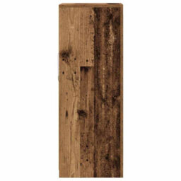 Berkfield Sideboard With Led Lights Old Wood 41X37X100 Cm - thumbnail 7