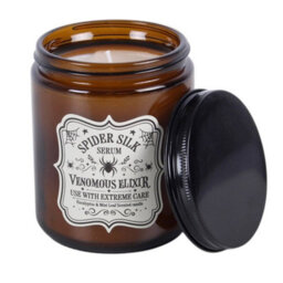 Spider Silk Serum Eucalyptus & Mint Candle Halloween Apothecary Jar - thumbnail 3