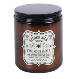 Spider Silk Serum Eucalyptus & Mint Candle Halloween Apothecary Jar - thumbnail 2