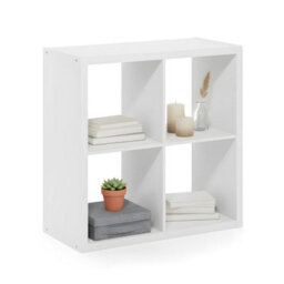 Walplus Basic 3-Tier Bookcase With Open Storage Shelves, Light Cherry Finish - thumbnail 3