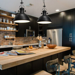 Long Life Lamps Company Industrial Black Ceiling Pendant Light M0146 With 9W Ww Led - thumbnail 9