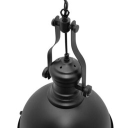 Long Life Lamps Company Industrial Black Ceiling Pendant Light M0146 With 9W Ww Led - thumbnail 6