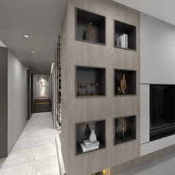 Enki Gunmetal Grey Shower Niche 300X300 - thumbnail 4