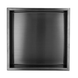 Enki Gunmetal Grey Shower Niche 300X300