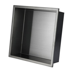 Enki Gunmetal Grey Shower Niche 300X300 - thumbnail 2