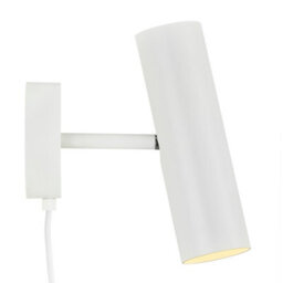 Nordlux Mib Metal Wall Light  White,plug In Or Mains - thumbnail 3
