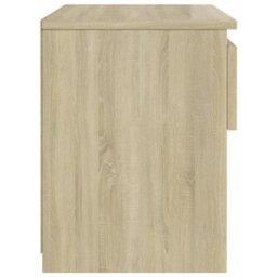 Berkfield Bedside Cabinets 2 Pcs Sonoma Oak 40X30X39 Cm Engineered Wood - thumbnail 6