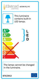Elstead Alton Led 1 Light Large Picture Wall Light Polished Chrome - thumbnail 2