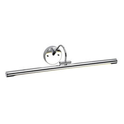 Elstead Alton Led 1 Light Large Picture Wall Light Polished Chrome - thumbnail 1