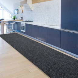 Floordirekt Granada Needle Felt Kitchen Runner Mat Non Slip Easy Clean Sound Absorbing Hallway Indoor Anthracite 80 X 200 Cm - thumbnail 3