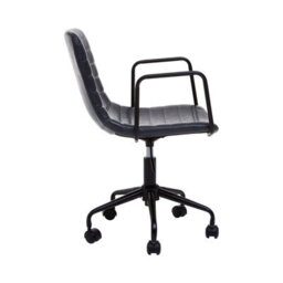 Orsina Comfortable Grey Home Office Chair, Ergonomic Work From Office Chair, Movable Ergonomic Chair For Bedroom - thumbnail 3