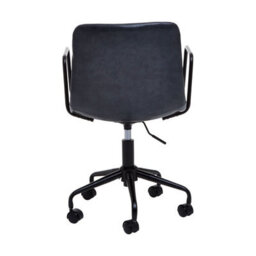 Orsina Comfortable Grey Home Office Chair, Ergonomic Work From Office Chair, Movable Ergonomic Chair For Bedroom - thumbnail 4