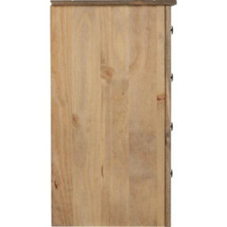 4 Drawer Chest Of Drawers Natural Mexican Waxed Pine Finish - thumbnail 3