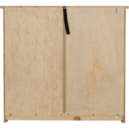4 Drawer Chest Of Drawers Natural Mexican Waxed Pine Finish - thumbnail 4