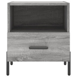 Berkfield Bedside Cabinets 2 Pcs Grey Sonoma 40X35X47.5 Cm Engineered Wood - thumbnail 7