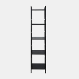 OHS Shelving Unit 5 Tier Living Room Storage Organiser Modern Wire Home Decor Office - thumbnail 1