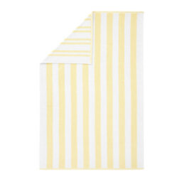 Bianca Fine Linens Reversible Stripe Cotton Jacquard Bath Towel Yellow - thumbnail 5