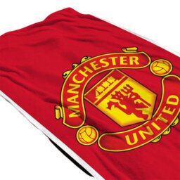 Manchester United Fc Glory Crest Towel Red (One Size) - thumbnail 2