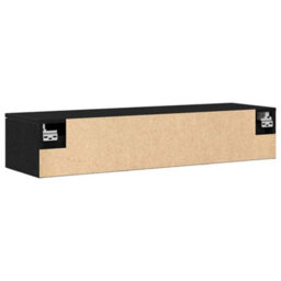 Walplus Wall Cabinet Black Oak 102 X 30 X 20 Cm Engineered Wood - thumbnail 6