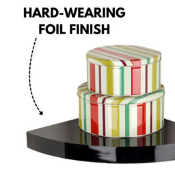 Core Products 295mm Floating Hudson Corner Shelf Kit, Black High Gloss - thumbnail 3