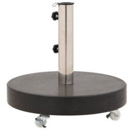 Walplus Parasol Base Granite 30 Kg Round Black - thumbnail 6