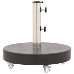 Walplus Parasol Base Granite 30 Kg Round Black - thumbnail 5