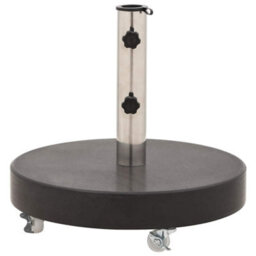Walplus Parasol Base Granite 30 Kg Round Black - thumbnail 4