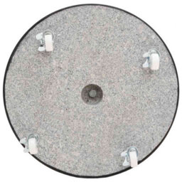 Walplus Parasol Base Granite 30 Kg Round Black - thumbnail 8