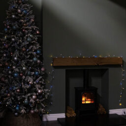 Samuel Alexander 20M 200 Led Battery Operated Christmas String Lights With Timer In Cool & Warm White - thumbnail 4