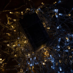 Samuel Alexander 20M 200 Led Battery Operated Christmas String Lights With Timer In Cool & Warm White - thumbnail 1