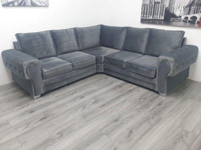 Stratus Interiors Verona Chunky Arm Big Cushion 3 Seater Sofa - Plush Oversized Seating With Sturdy Arms For Stylish And Comfortable Living Rooms - image 1