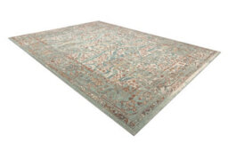 RugsX Wool Carpet Soho 477.04.la400 Osta - Ornament, Frame, Natural Green Beige 135X200 Cm - thumbnail 1