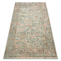 RugsX Wool Carpet Soho 477.04.la400 Osta - Ornament, Frame, Natural Green Beige 135X200 Cm - thumbnail 4