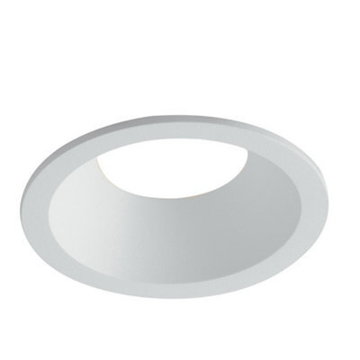 Luminosa Lighting Luminosa Ayris Antiglare Downlight Aluminum, White, Gu10