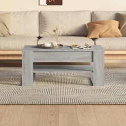 Berkfield Coffee Table Grey Sonoma 102X55X45 Cm Engineered Wood - thumbnail 5