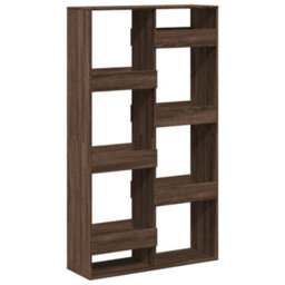 Berkfield Classic Bookcase Brown Oak 100X33X175 Cm Engineered Wood