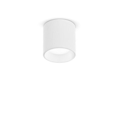 Ideal Lux Dot Led Surface Mounted Downlight White, 3000K, Non-Dim