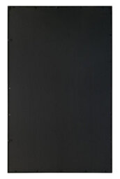 "Mirroroutlet The Fenestra Black Modern Window Leaner / Wall Mirror 69"" X 43"" 174Cm X 110Cm" - thumbnail 2