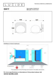 Lucide Davy - Wall Light Bathroom - 1Xg9 - Ip44 - White - thumbnail 3
