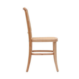 Nordlys Set Of 2  Wood And Rattan Dining Chairs Exotic Boho Dining Room - thumbnail 8